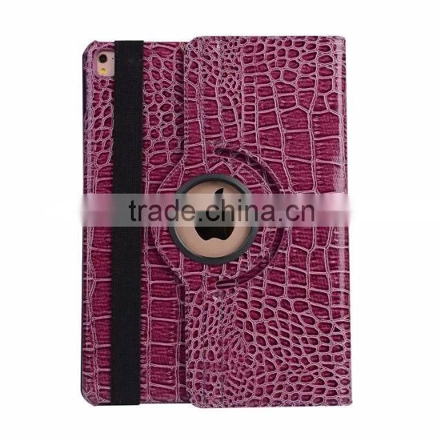 2016 new arrival bulk sales leather stand case for apple ipad pro 9.7 inch