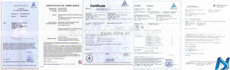 SAE J1772 to IEC 62196 EV connector type 1 to type 2 ev cable 16A 32A ev charger