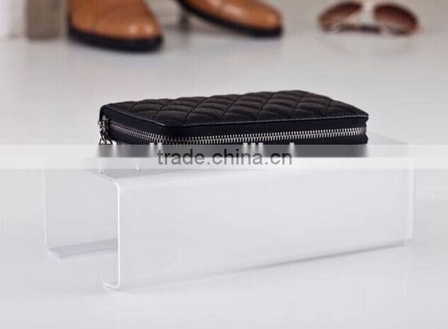 acrylic shoe/hand bag display stand/holder