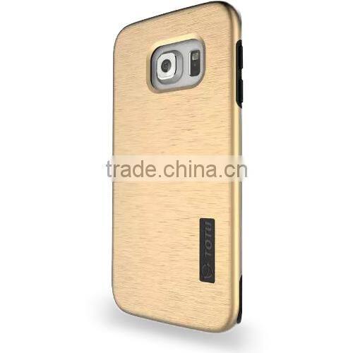 Fashion TPU+PC hybrid phone cases for samsung galaxy s6 edge case armor king china suppliers