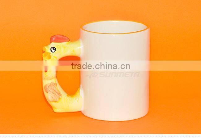 Sunmeta wholesale 11oz eco ceramic sublimation coffee cup(MKB10-30)