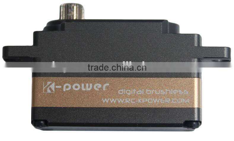 HB1106 11kg torque servo with brushless motor/low profile titanium gear servo/rc car servo