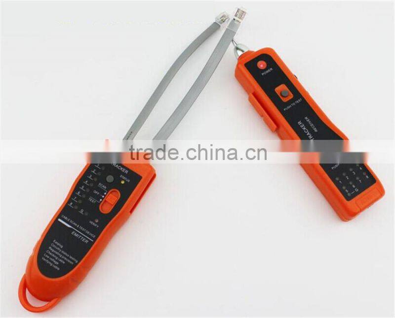 2016 High Quality RJ11 RJ45 Cat5 Cat6 Telephone Wire Tracker Tracer Toner Ethernet LAN Network Cable Tester Detector Line Finder