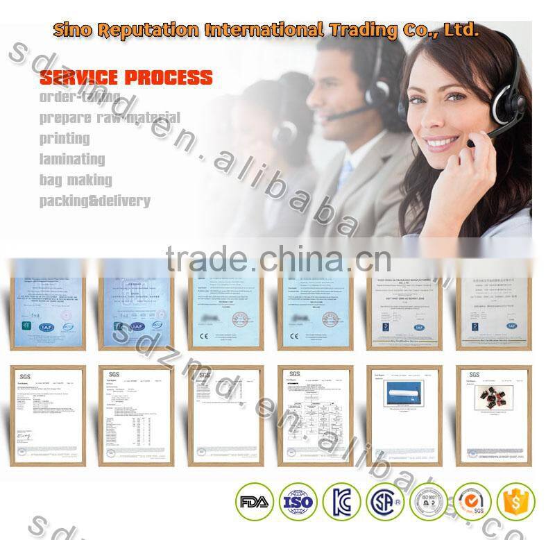 Brand new coffee packaging bag with valve with CE certificate