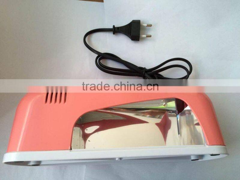 hot sale 9w uv nail lamp dryer for polish gel