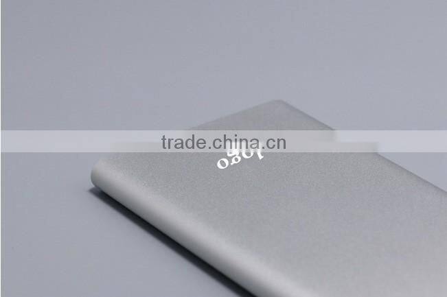 2016 new slim External Battery Pack xiaomi power bank/5000mAh powerbank of xiaomi brand
