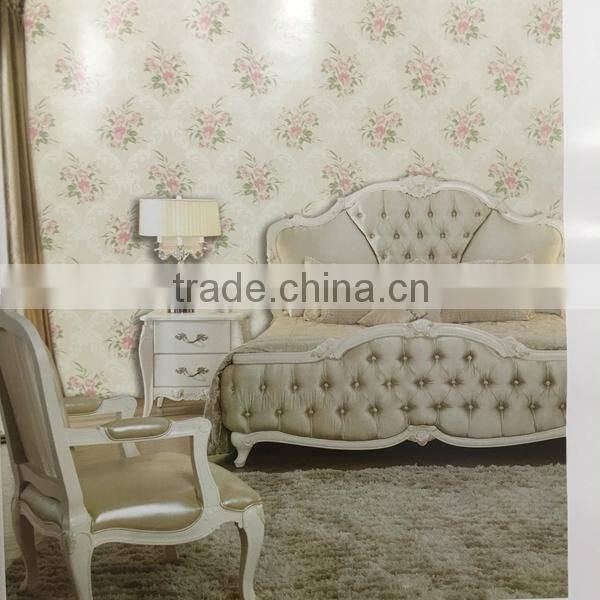 vinyl wallpaper with abstract painting for house