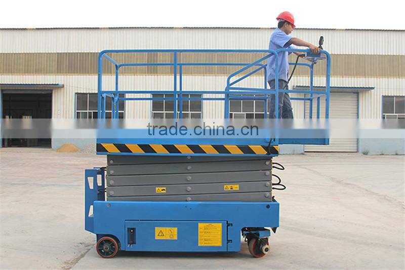 One man self-propelled indoor electric lifting equipment
