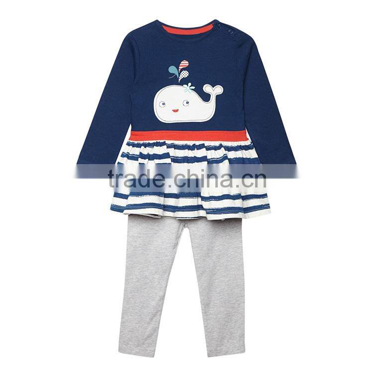 wholesale cute children kids urban clothing set suppliers china