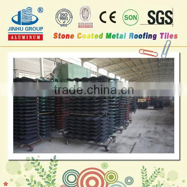 Building material gi coated metal roofing tile /aluzinc coated corrugated roof tile