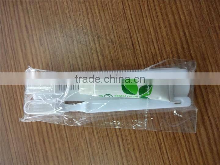 Top sale travel toothbrush with toothpaste inside