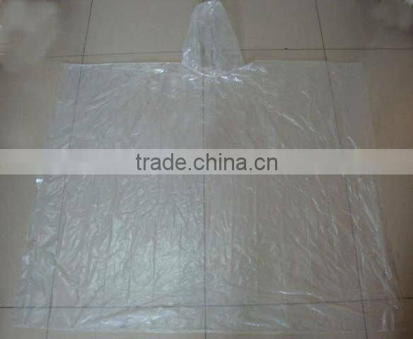 pe disposable raincoat suit for adult and child