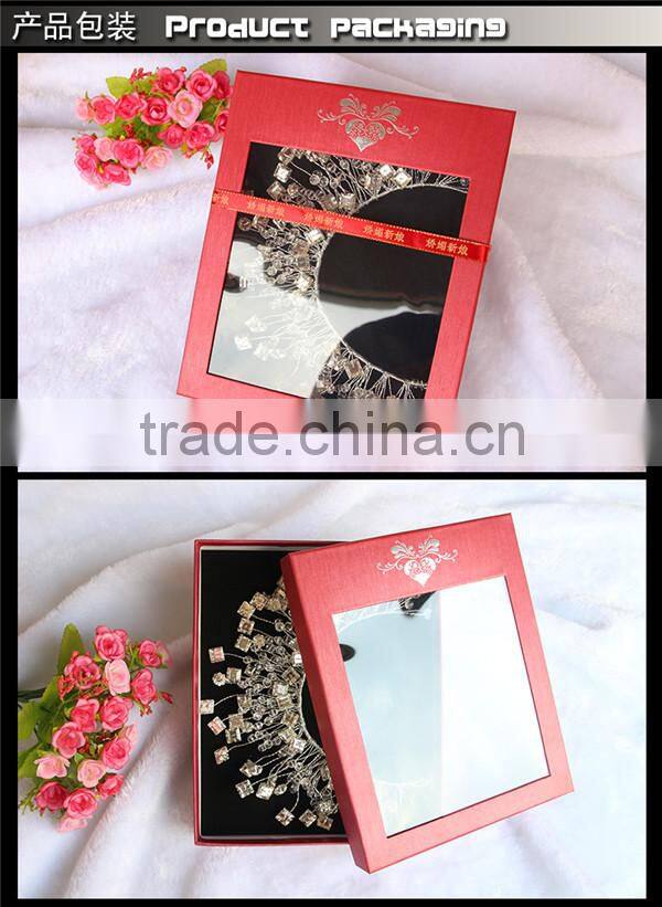 MYLOVE 2015 lastest crystal hair accessory statement diamond hairbands MLF091X