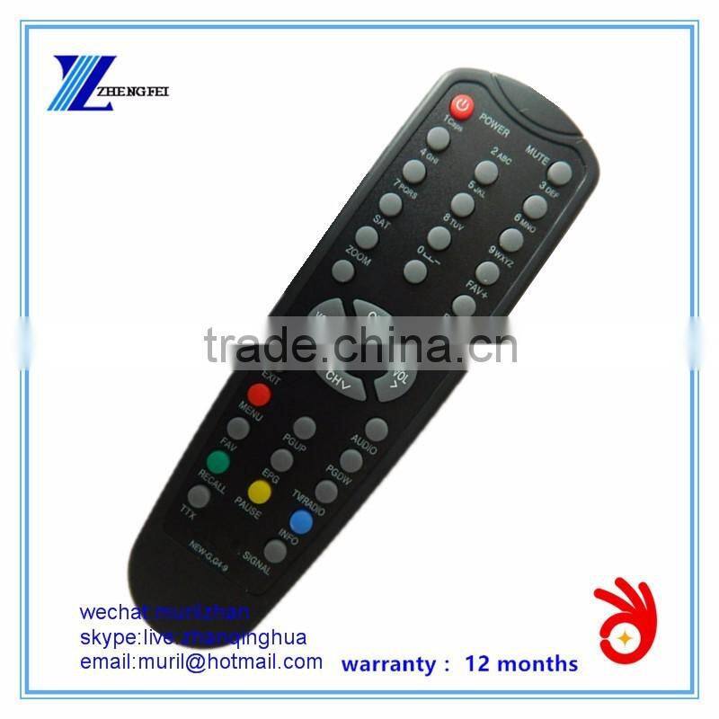 ZF High Quality White 45 Keys LED TV Remote Control for Bangladesh Market