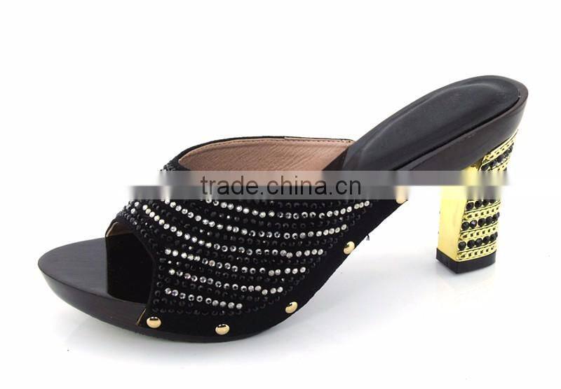 Hot sale bright beautiful color new fashion pattern ladies shoes 7 different colors pattern number DX16-708
