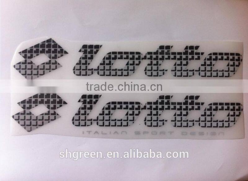 jersey number heat transfer sticker