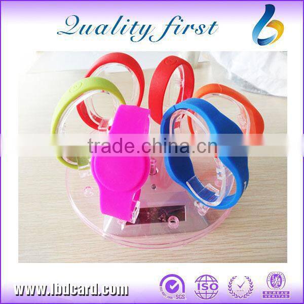 Silicone Passive HF NFC Tag Wristband