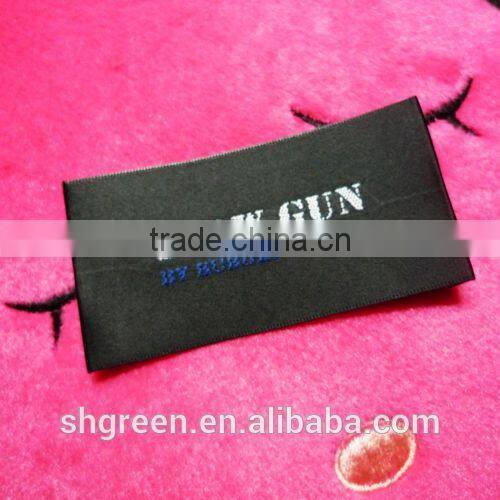 handmade damask woven badge for schoolboy