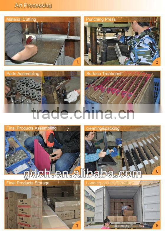 Business Opportunity Wholesale White Furniture Portable Metal Tray for Laptop in Bed
