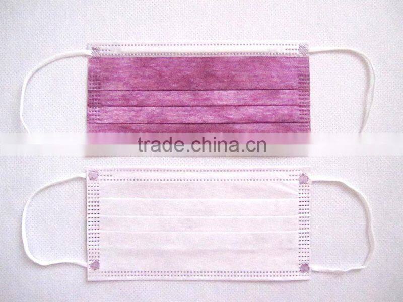 Factory supplier disposable 17.5* 9.5 nonwoven face mask
