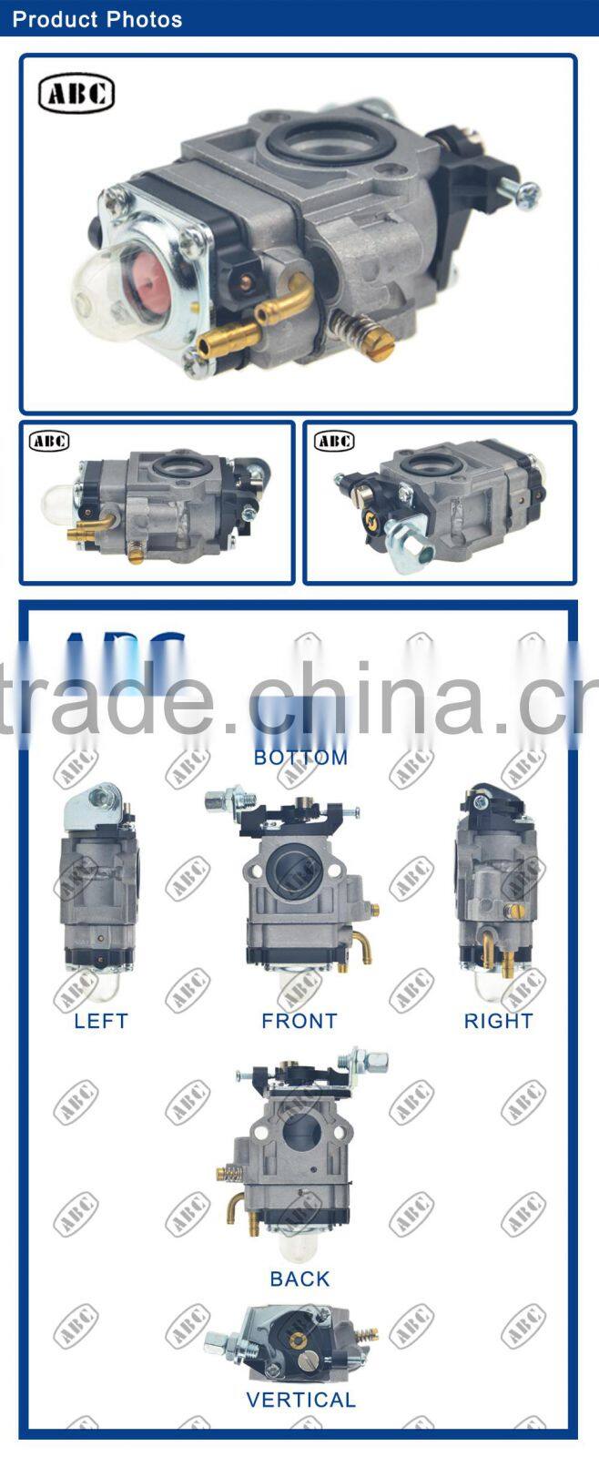 CG430 carburetor, CG305 carburetor, abc carburetor, brushcutter carburetor, grass trimmer carburetor, GD-008