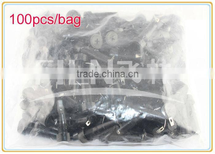 250VAC black bakelite protective fuse holder for 6*30mm fuse