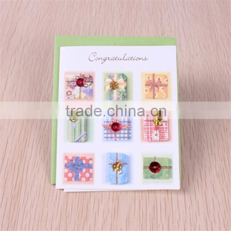 new design paper greeting card folder