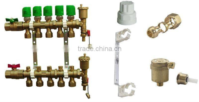 European standard menred water heating manifold equipment system