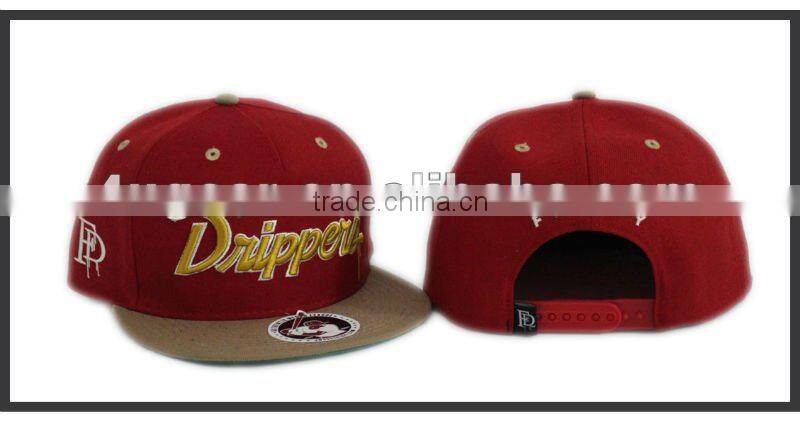 2012 New green/yellow wool/acrylic blended flat brim snapback hats