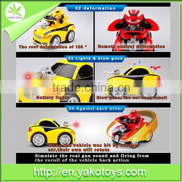 Super R/C model toys deformed remote control toys car W/H charger