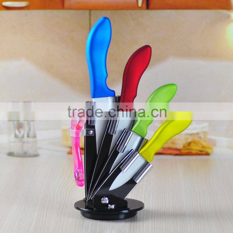 6pcs Complete Kitchen Ceramic Knife Set Kitchen