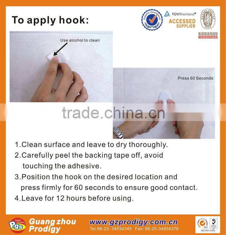 No mark wall hook, decorative hooks, plastic wire hook