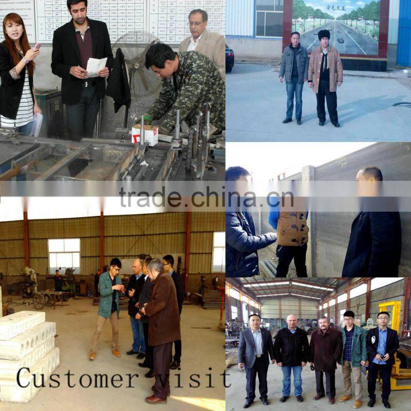 china best quality hollow core slab production line/block making machines cost/hollow block machine for sale