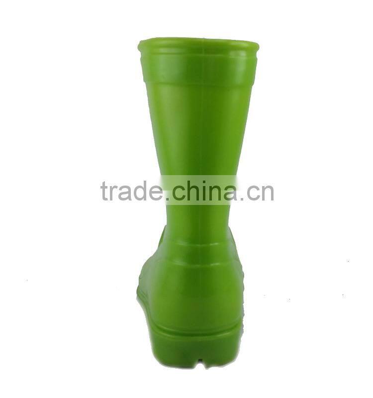 Girls cheap pvc rain boot pure color pvc rain boots