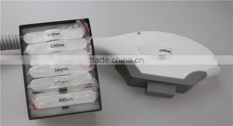 2016 best professional soprano SHR Elight ipl laser hair removal machine