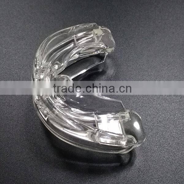 Anti snore mouth guard night sleep mouth tray