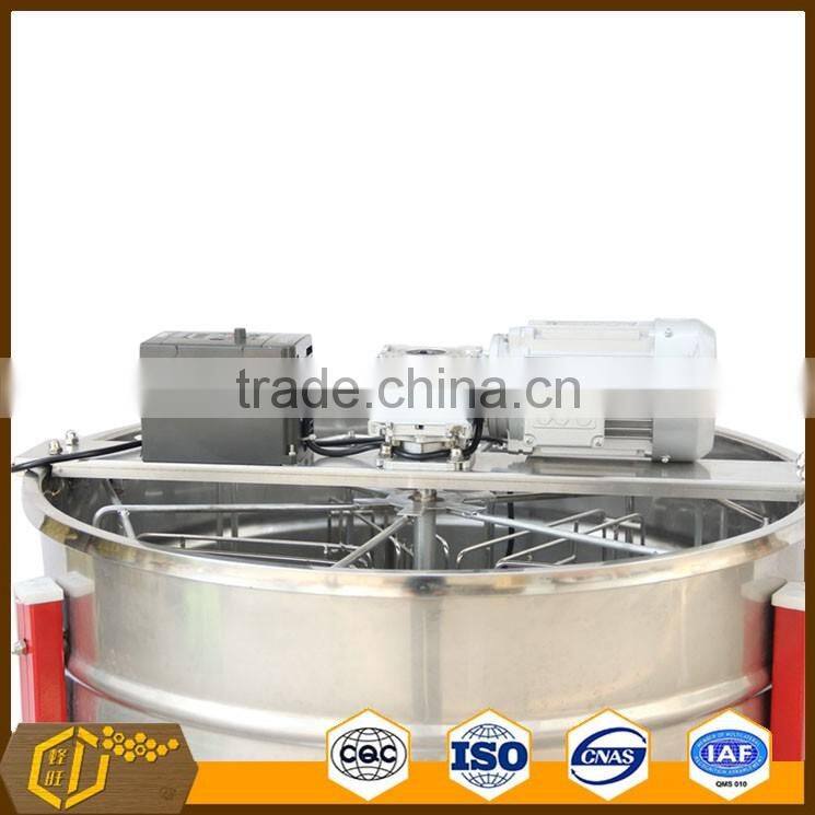 Hot Sell stainless steel 6 Frames Auto Electric Reversible Honey Extractor for beekeeping