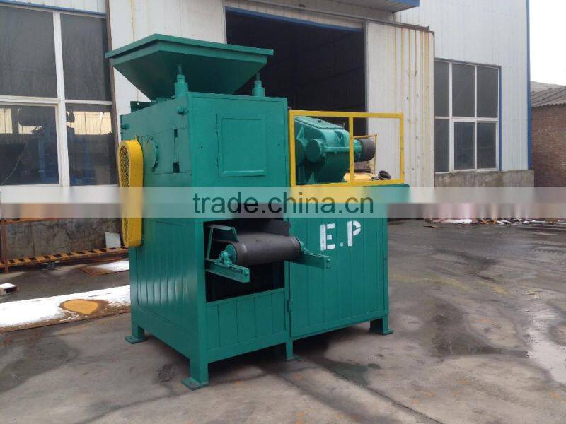 Small Charcoal Ball Briquette Machine with CE Certification