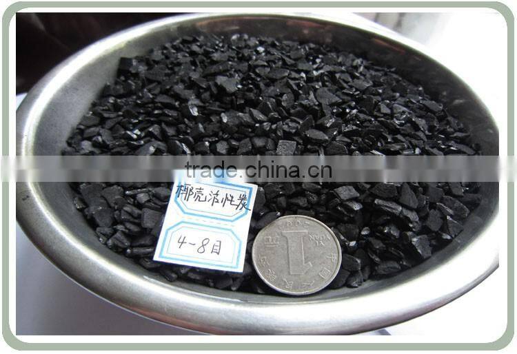 Water Treatment Absorber Coconut Shell Granular Activated Carbon