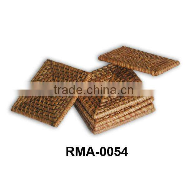 Newest design handmade set of 2 rattan mat (july@etopvietnam.com)