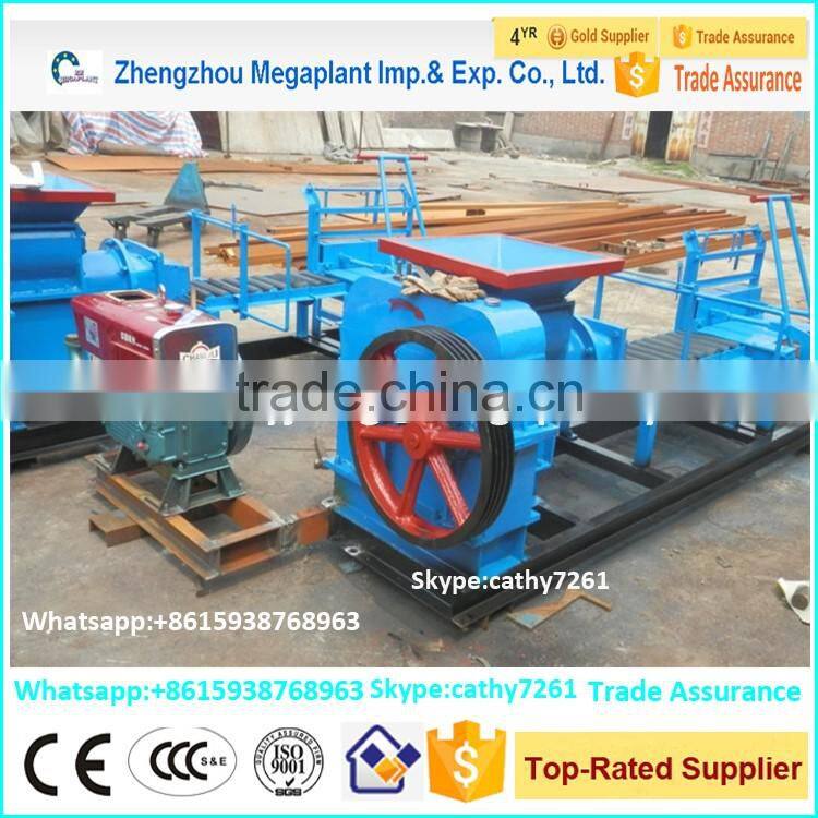 Alibaba Gold Supplier Diesel Electric Manual Solid Red Clay Brick Making Machine for sale price