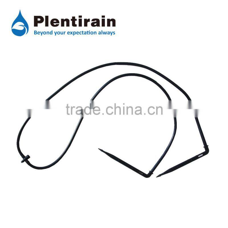 Plentirain brand straight arrow dripper for irrigation of potted flower, pot plant