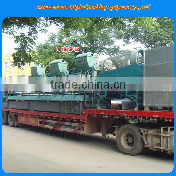 Full automatic wood briquette machine,biomass wood briquetting machine