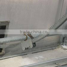 Conservatory pinion and rack