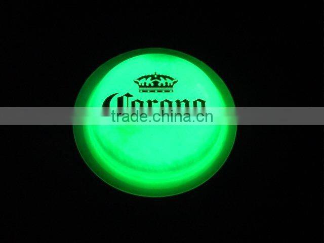 Round glow badge,glow in dark badges