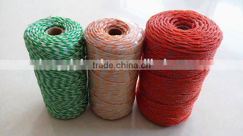 TAIAN POLYWIRE for electric cattle/rope uv/portable electric fence