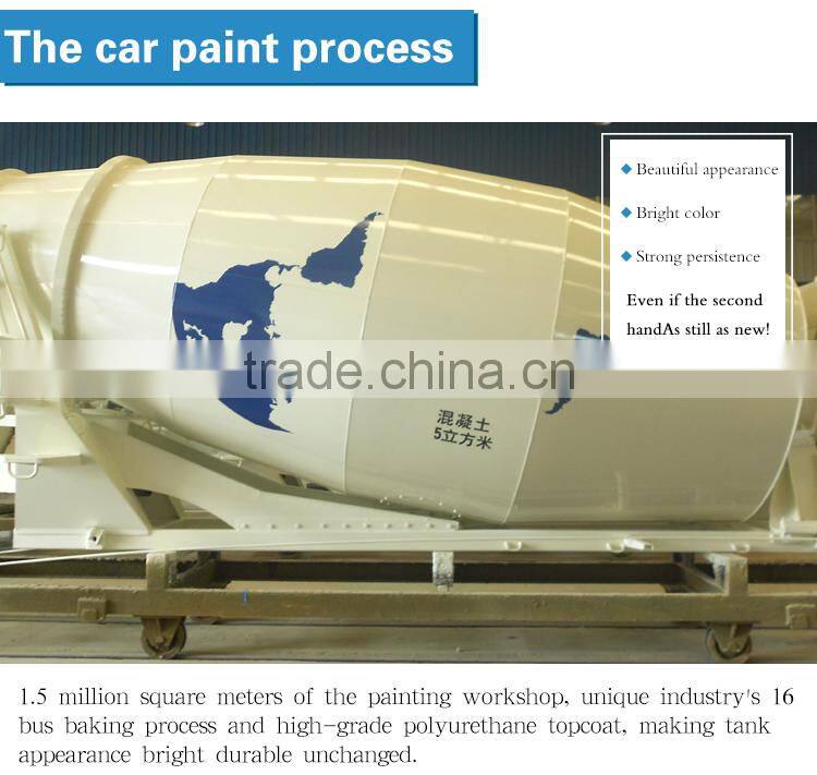 CIMC HAINUO cement agitator tank high quality concrete mixer truck