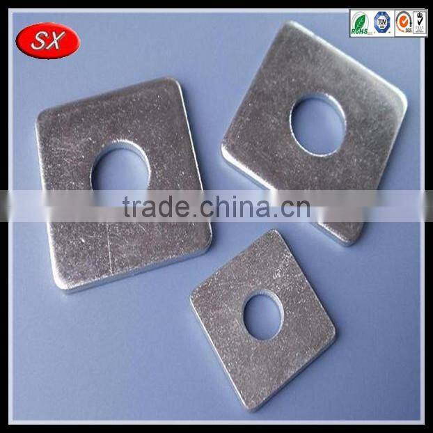 metal flat washer square hole washer