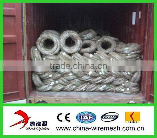 Flat Wire Type and Galvanized Surface Treatment galvanized steel wire