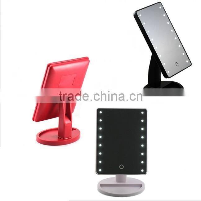 Makeup Mirror with 18 LED Light desktop mirror